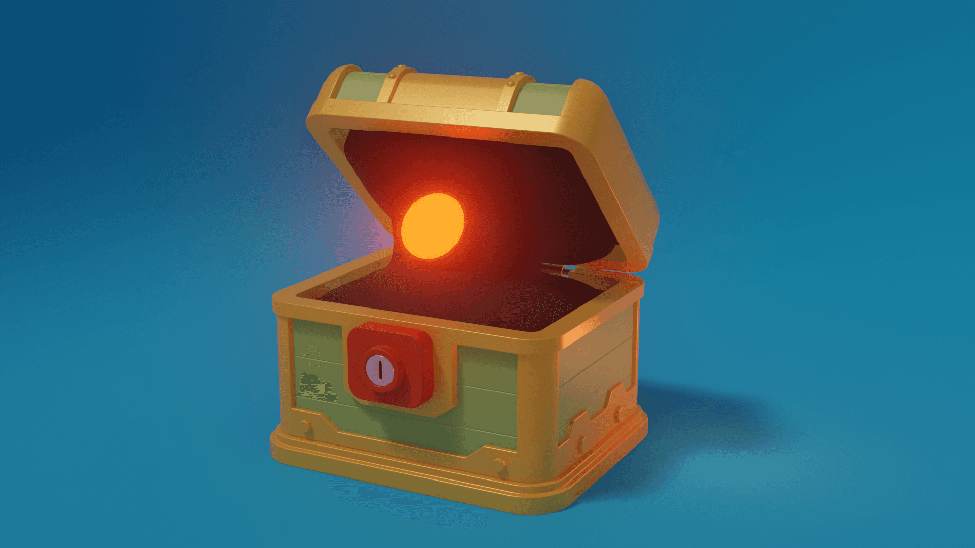 Monster Chest 3D Model