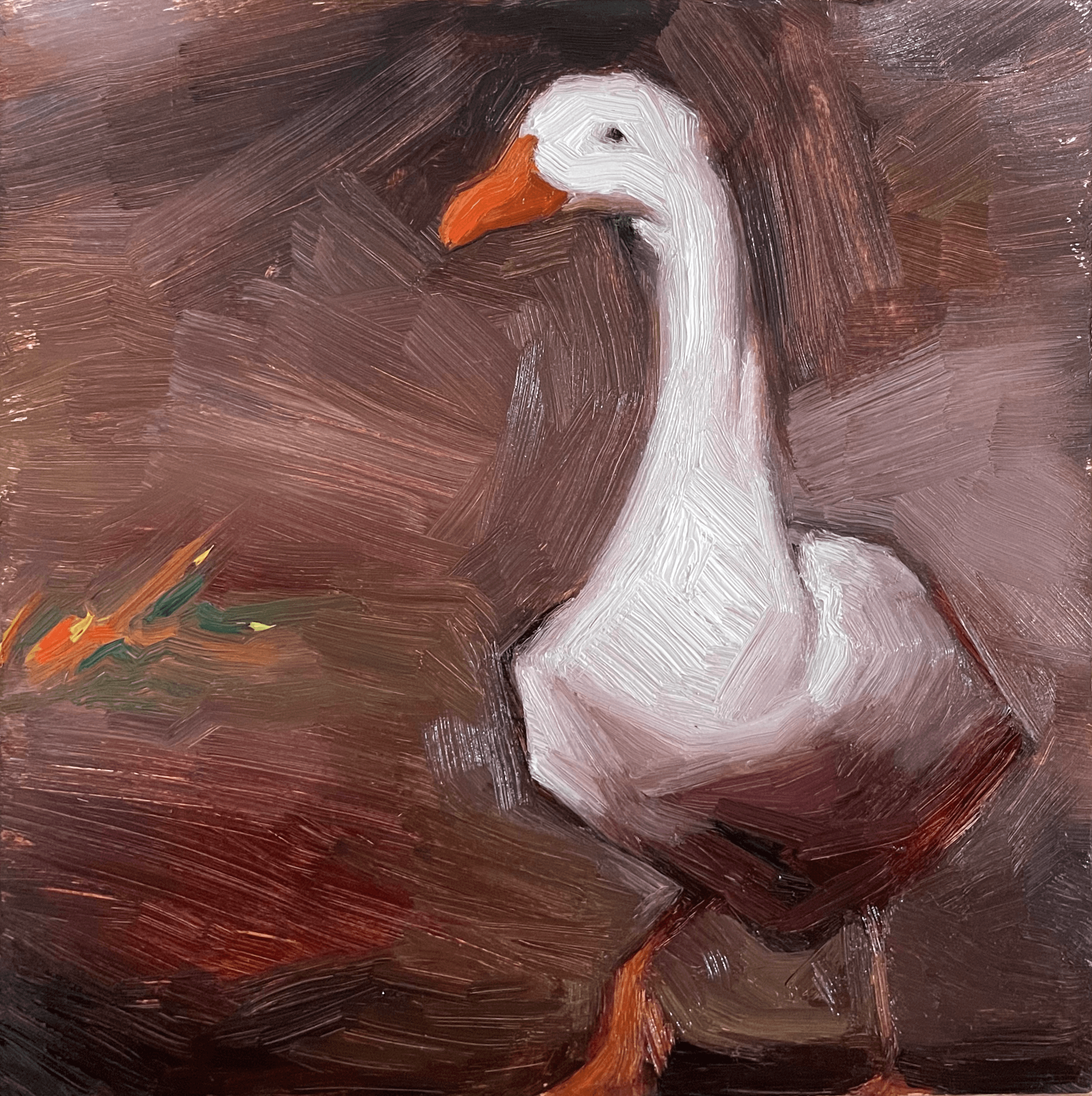 duck in oil